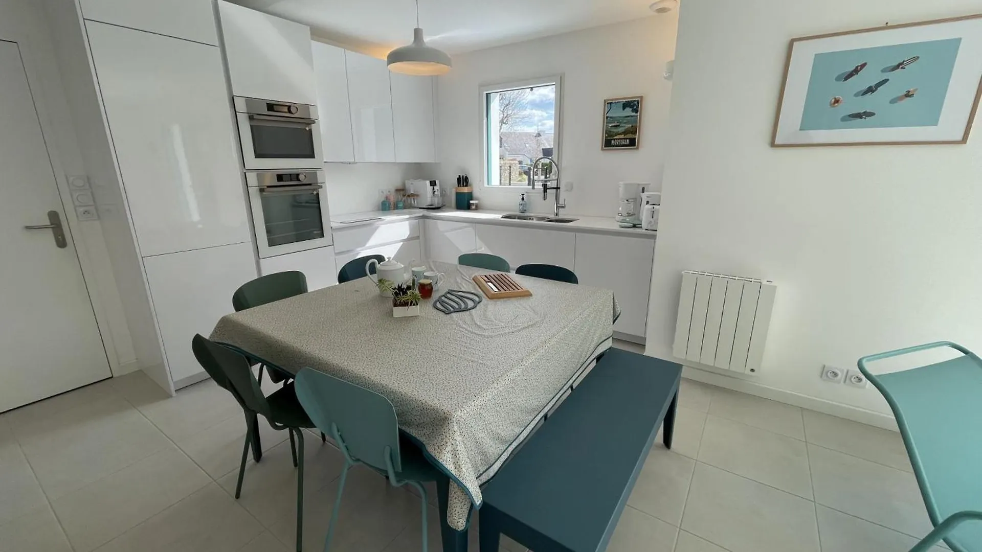 Casa de Férias Maison Moderne Pour 8 Pers., Proche Plage, Arzon, Au Calme, Avec Wifi - Fr-1-775-28 França